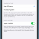 The new setting in iOS 14.3.
